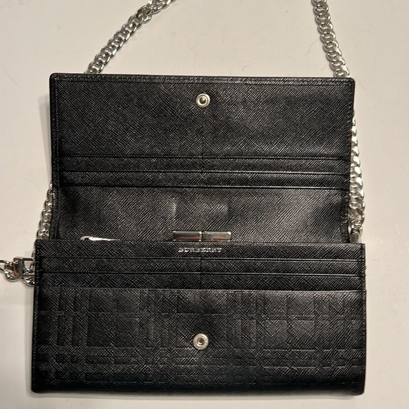 Burberry•Leather Crossbody Wallet WOC - Picture 7 of 13